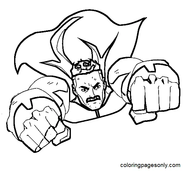 Invincible Coloring Pages 11