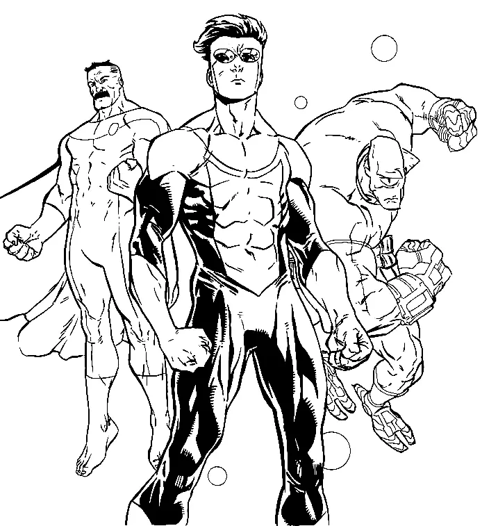 Invincible Coloring Pages 14