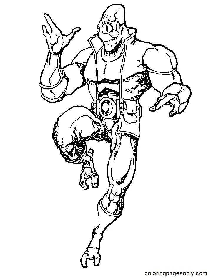 Invincible Coloring Pages 18