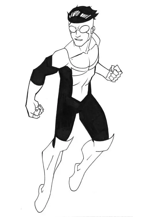 Invincible Coloring Pages 19