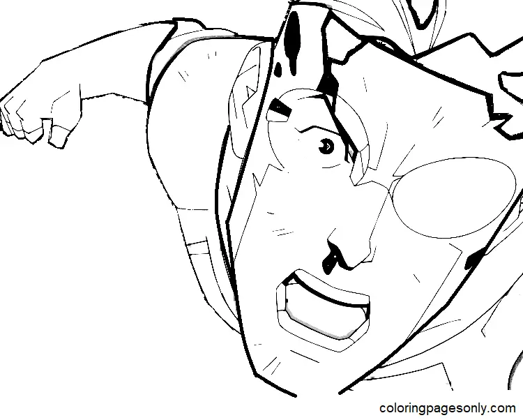 Invincible Coloring Pages 20