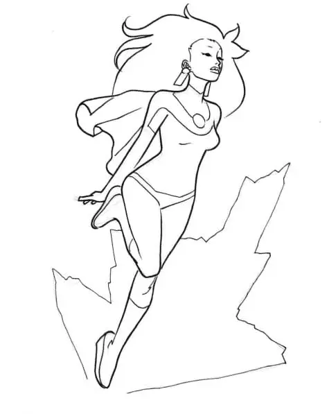 Invincible Coloring Pages 21