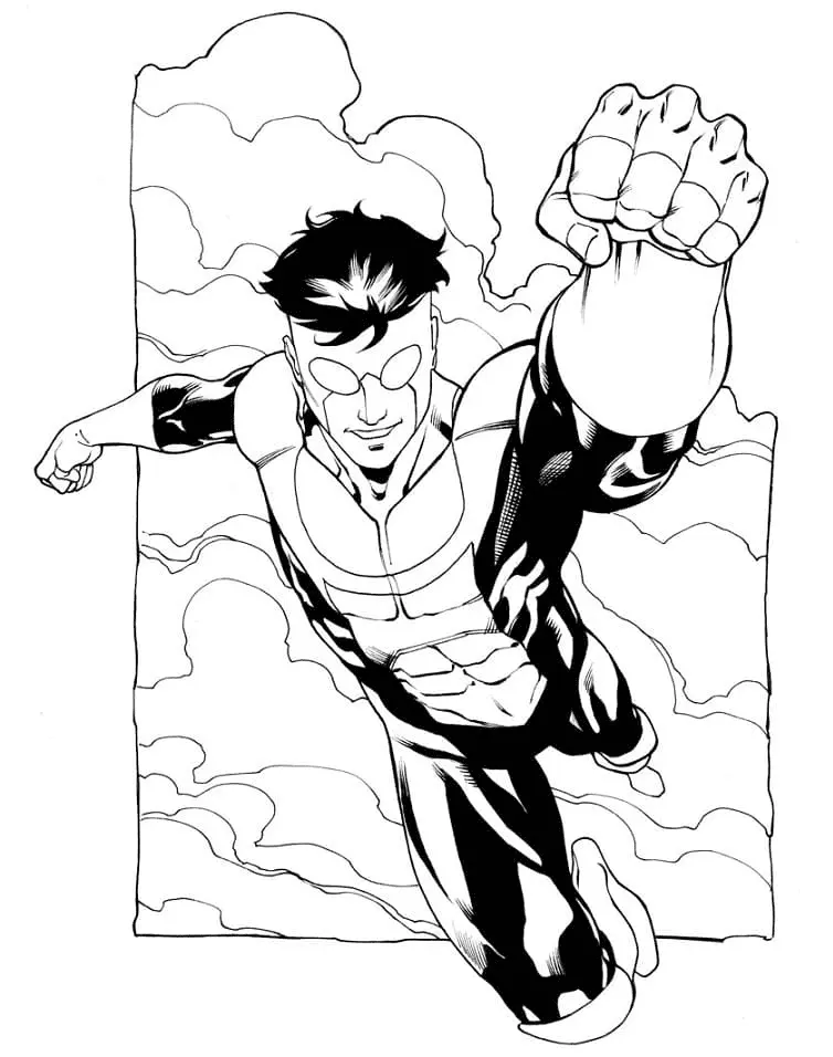 Invincible Coloring Pages 26