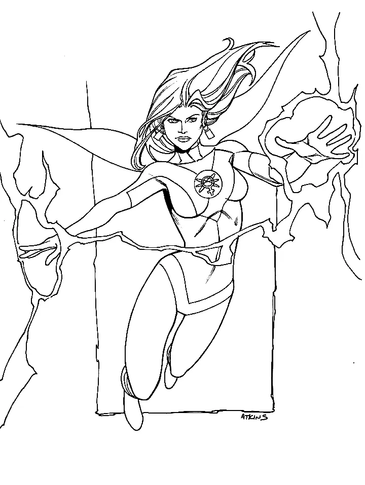 Invincible Coloring Pages 28