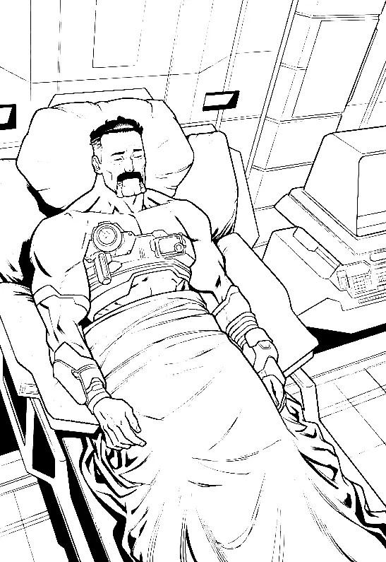 Invincible Coloring Pages 32