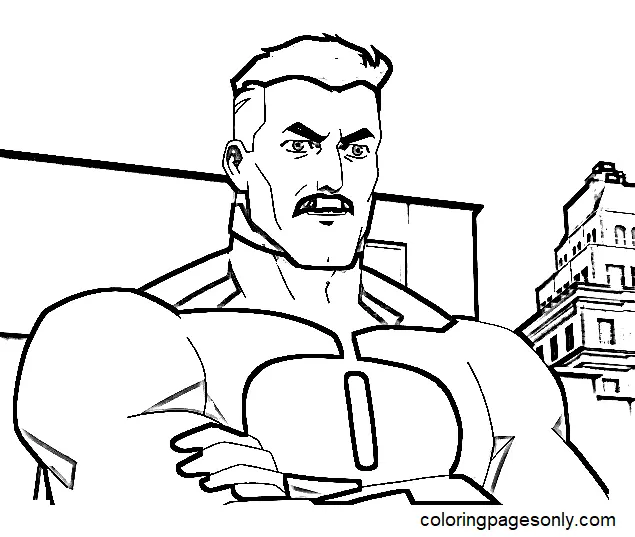 Invincible Coloring Pages 4
