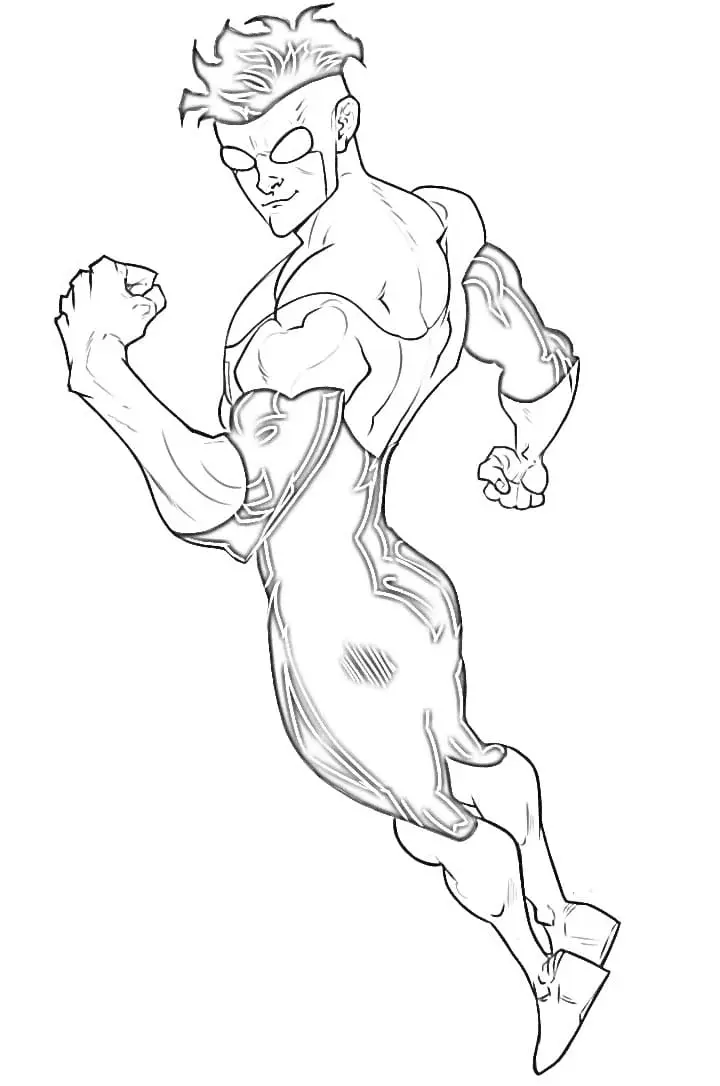 Invincible Coloring Pages 40