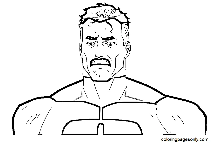 Invincible Coloring Pages 5