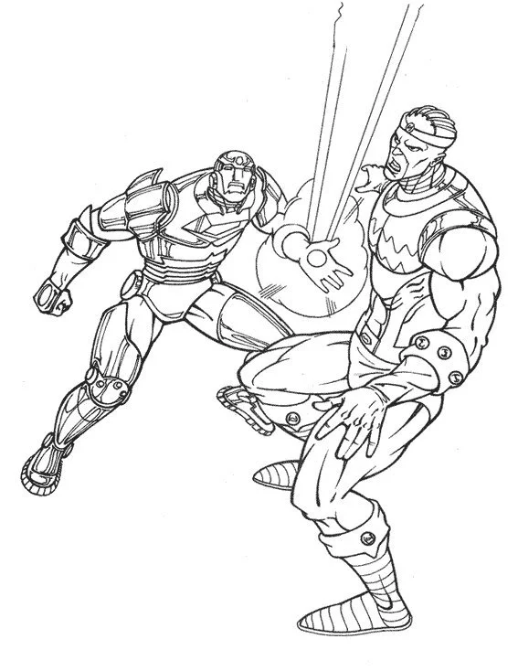 Iron man Coloring Pages