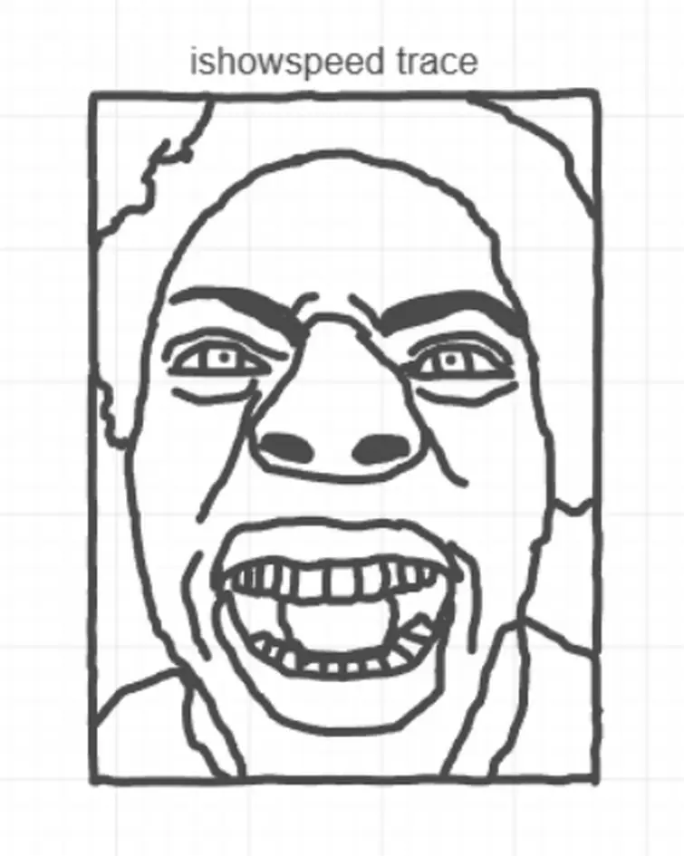IShowSpeed Coloring Pages