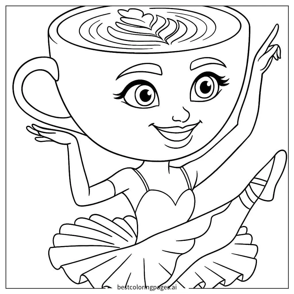 Italian Brainrot para Colorear 17