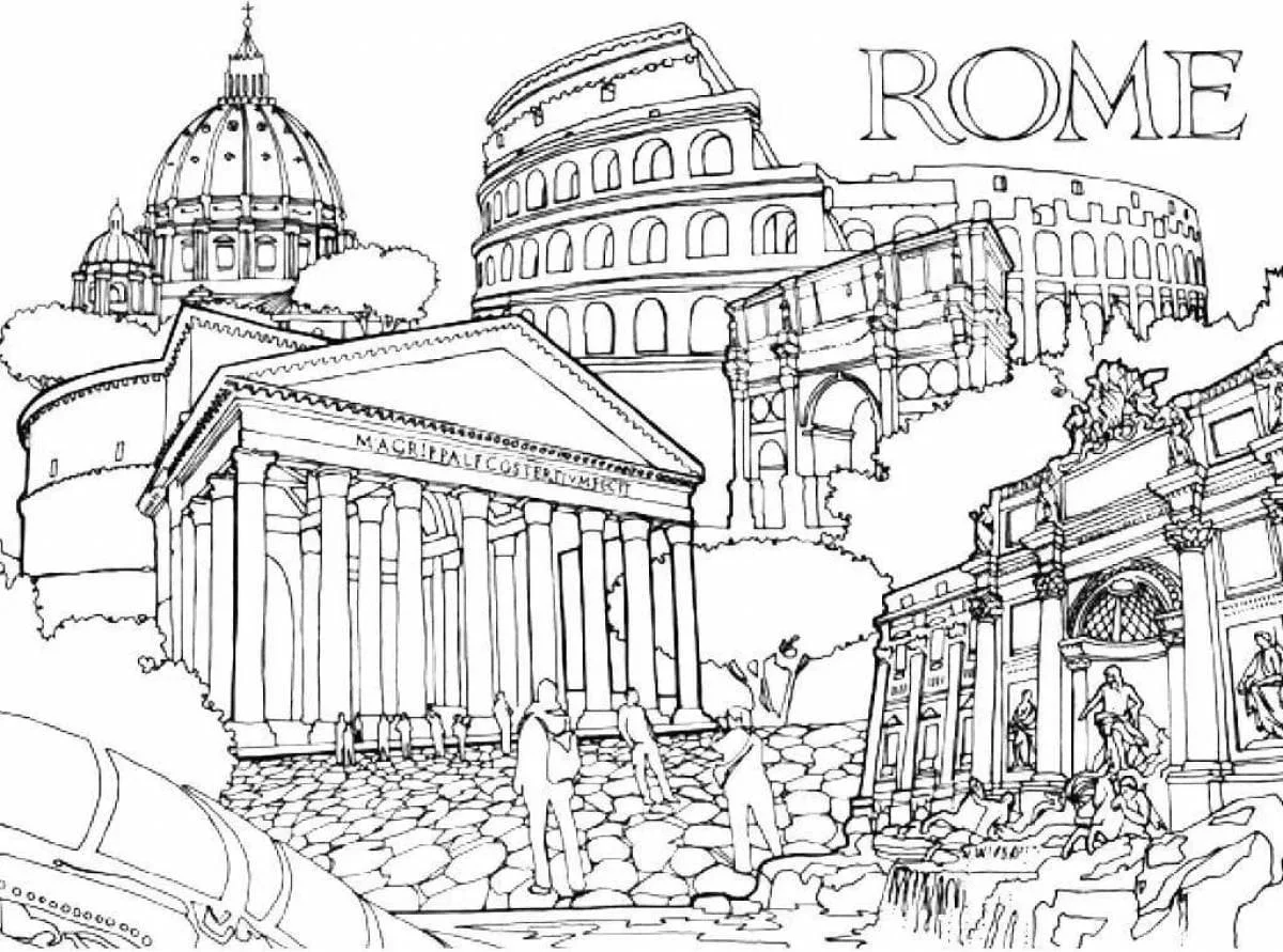 Italy Coloring Pages 15
