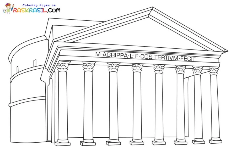 Italy Coloring Pages 3