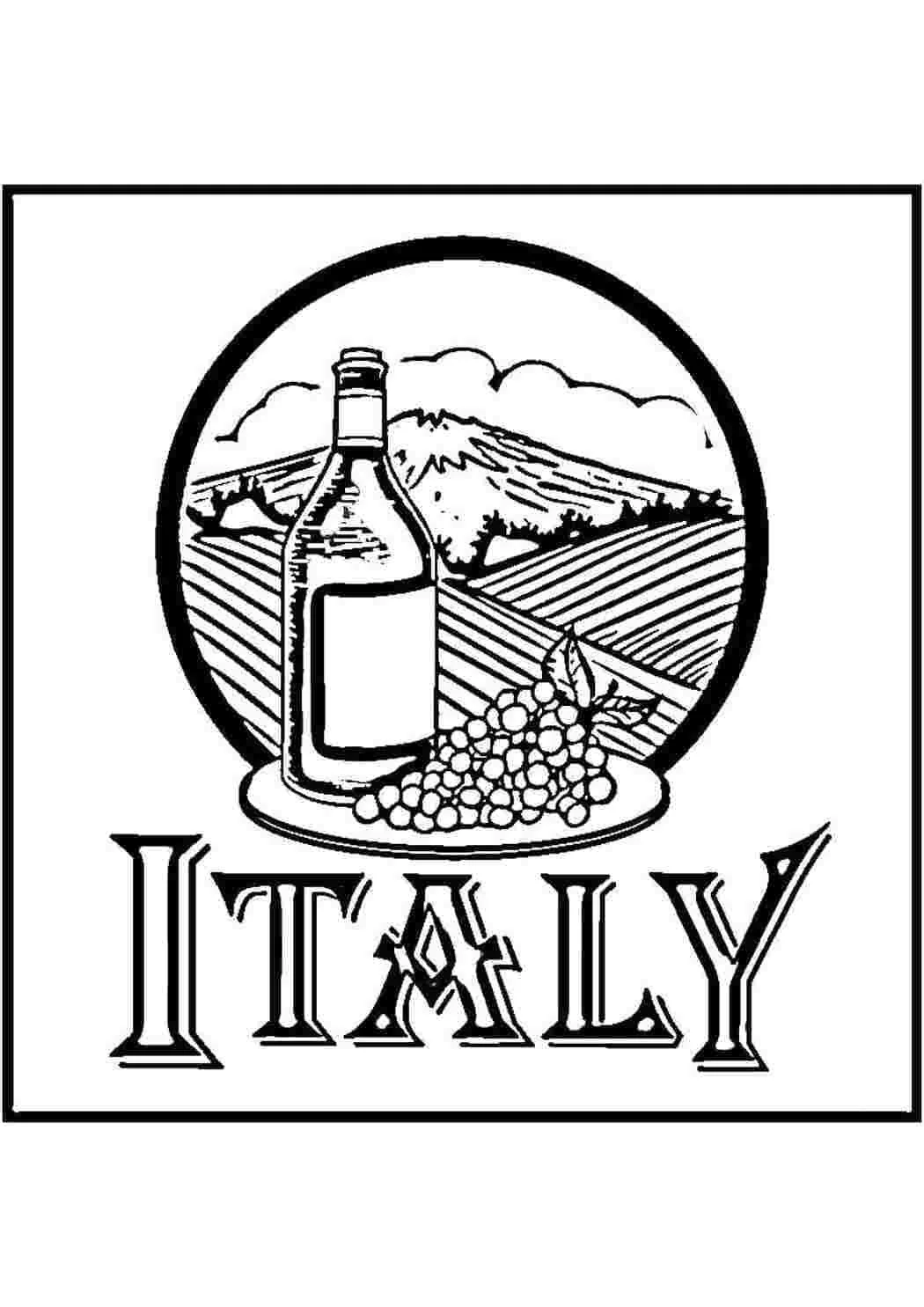 Italy Coloring Pages 31