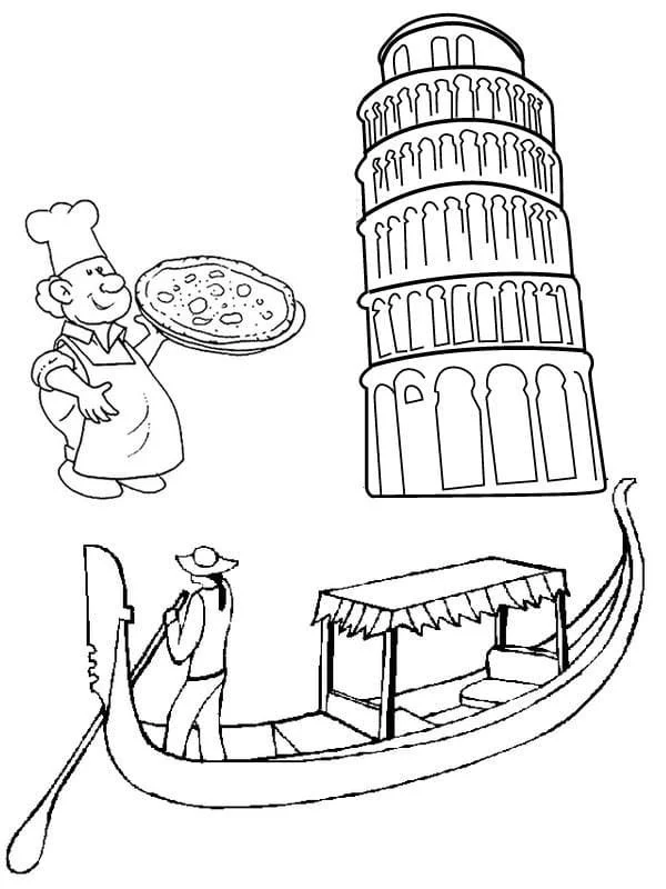 Italy Coloring Pages 36
