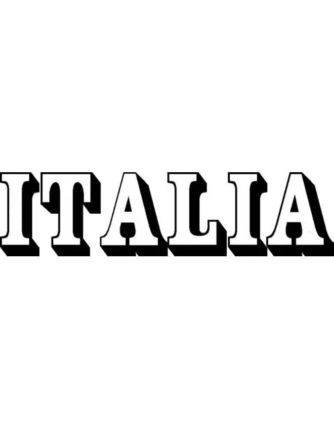 Italia Para Colorear 41