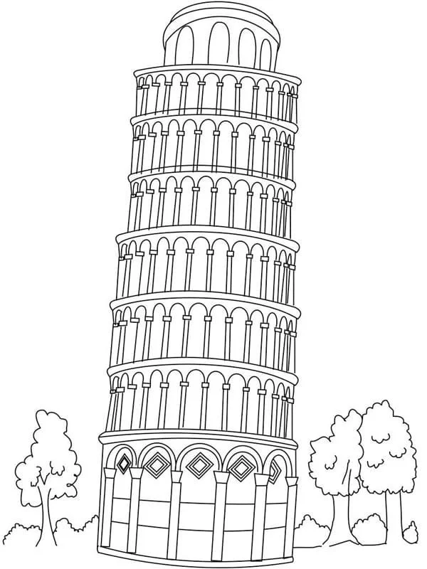 Italy Coloring Pages 44