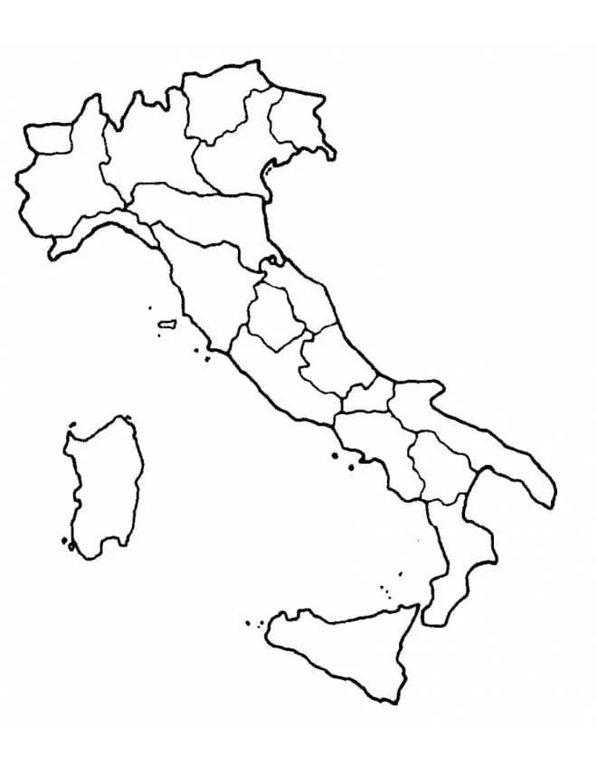 Italia Para Colorear 46