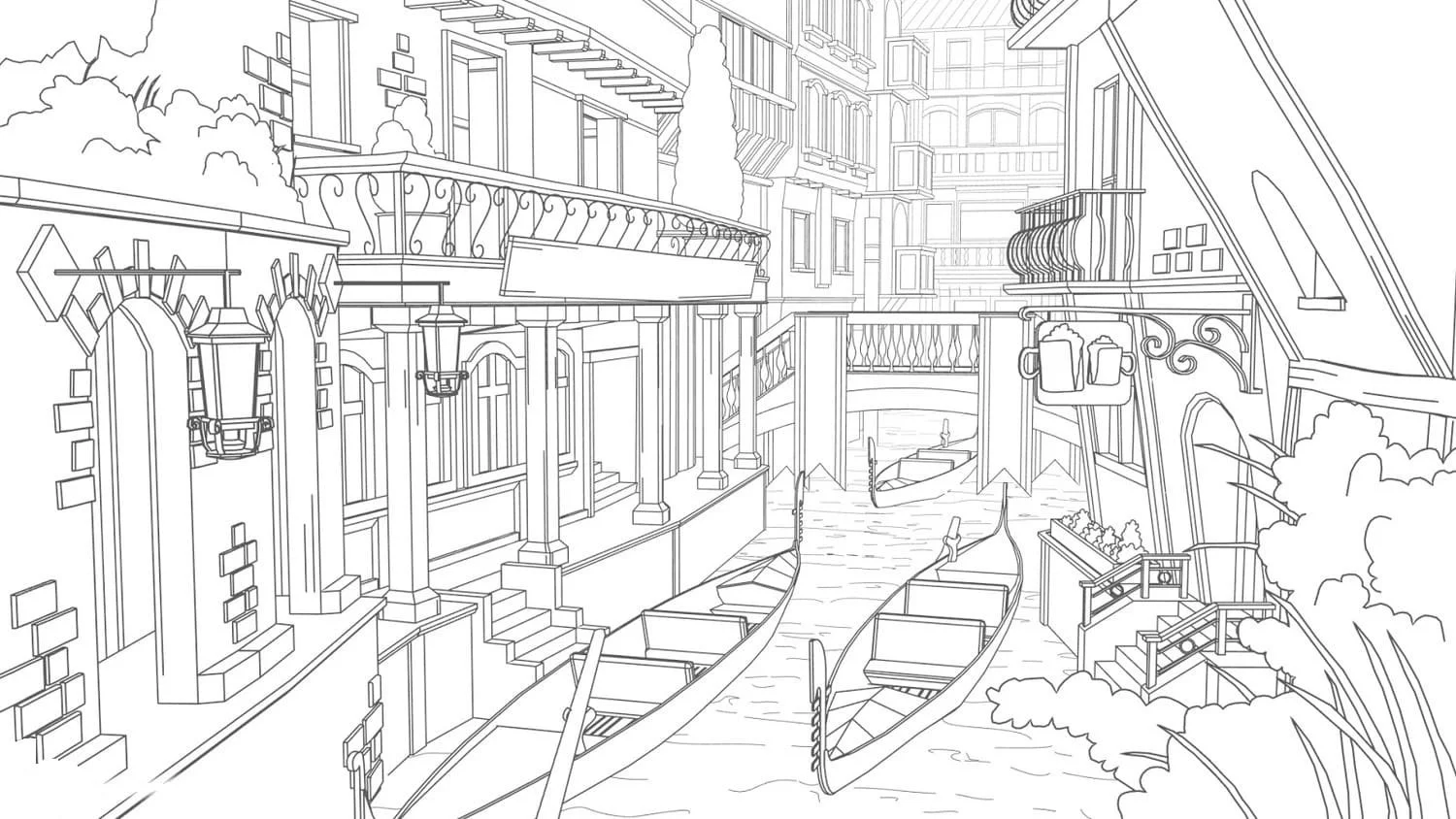 Italy Coloring Pages 6