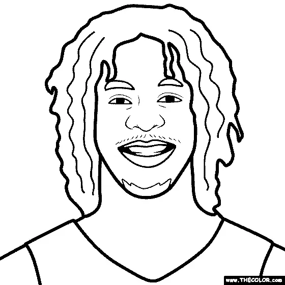 Ja Morant Coloring Pages 11