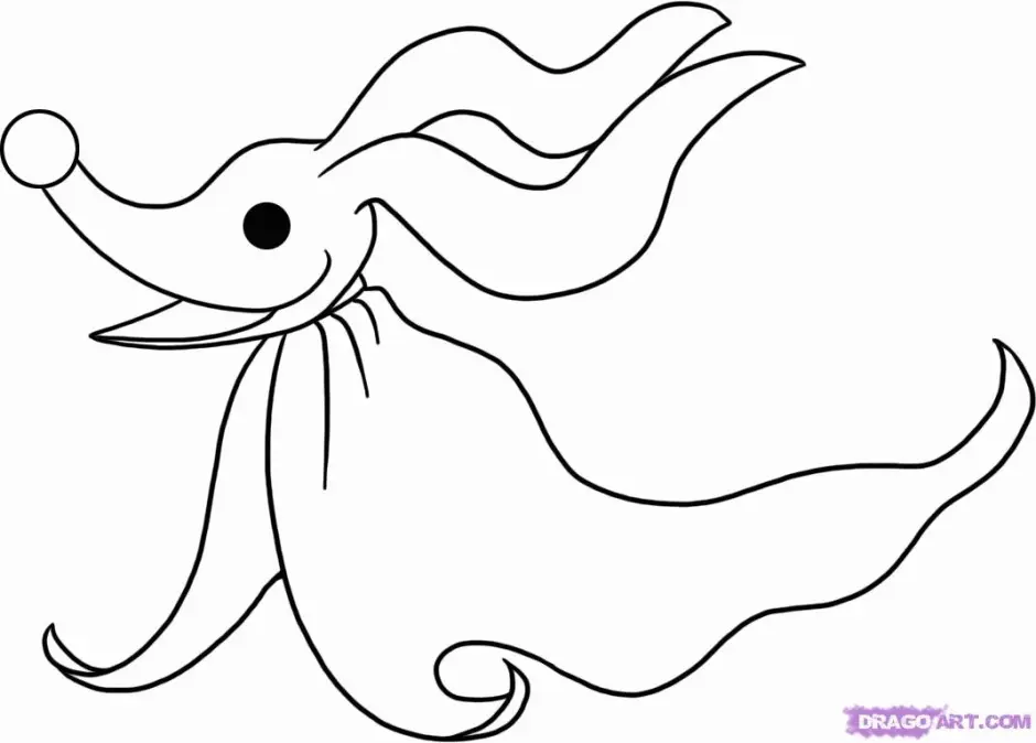 Jack Skellington Coloring Pages 13
