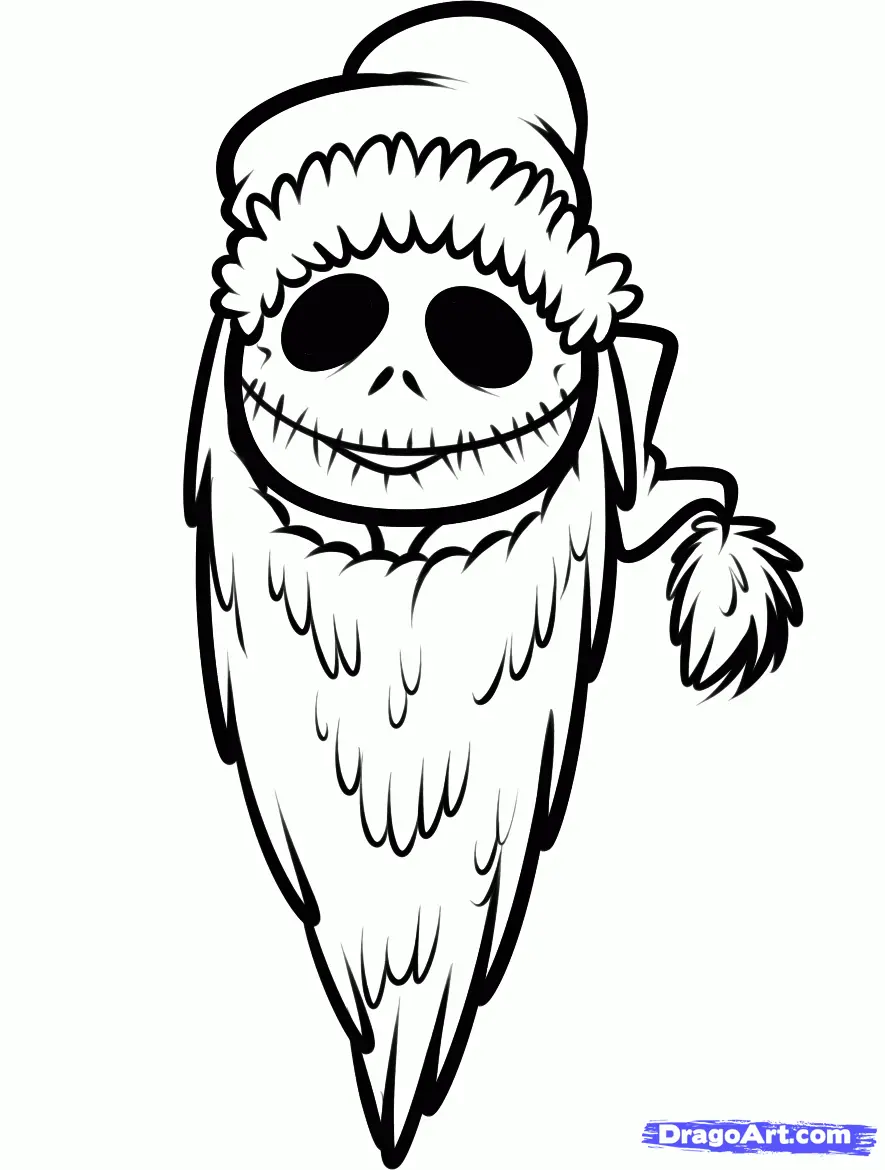 Jack Skellington Coloring Pages 31