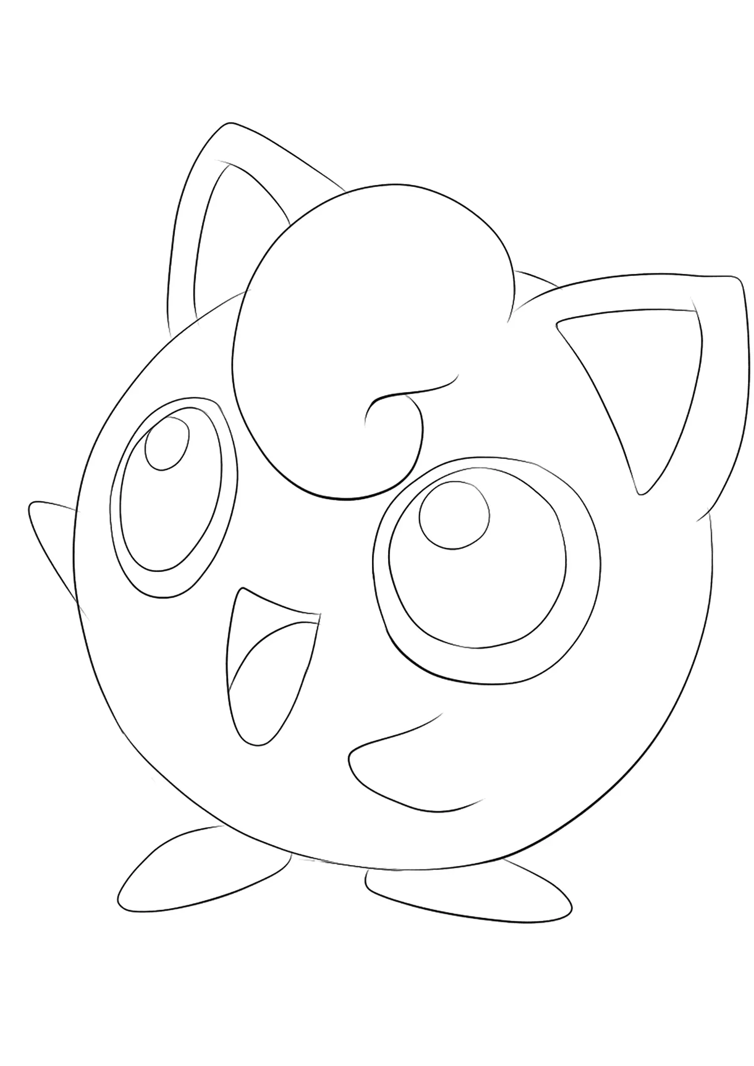 Jigglypuff Coloring Pages 10