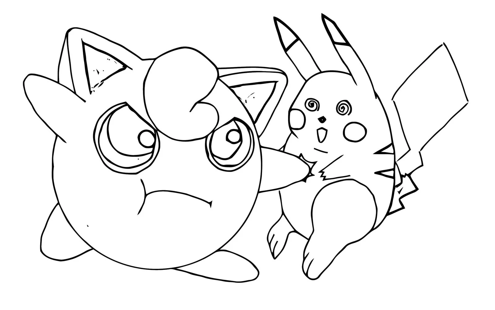 Jigglypuff Coloring Pages 14
