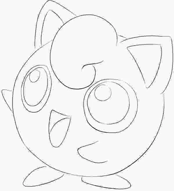 Jigglypuff Coloring Pages 17