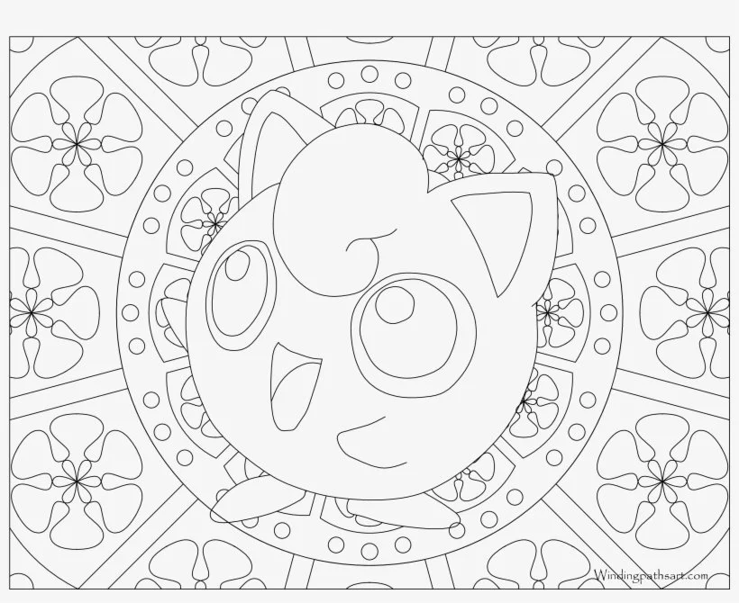Jigglypuff Coloring Pages 22