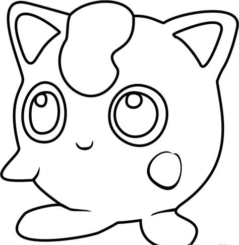 Jigglypuff Coloring Pages 23