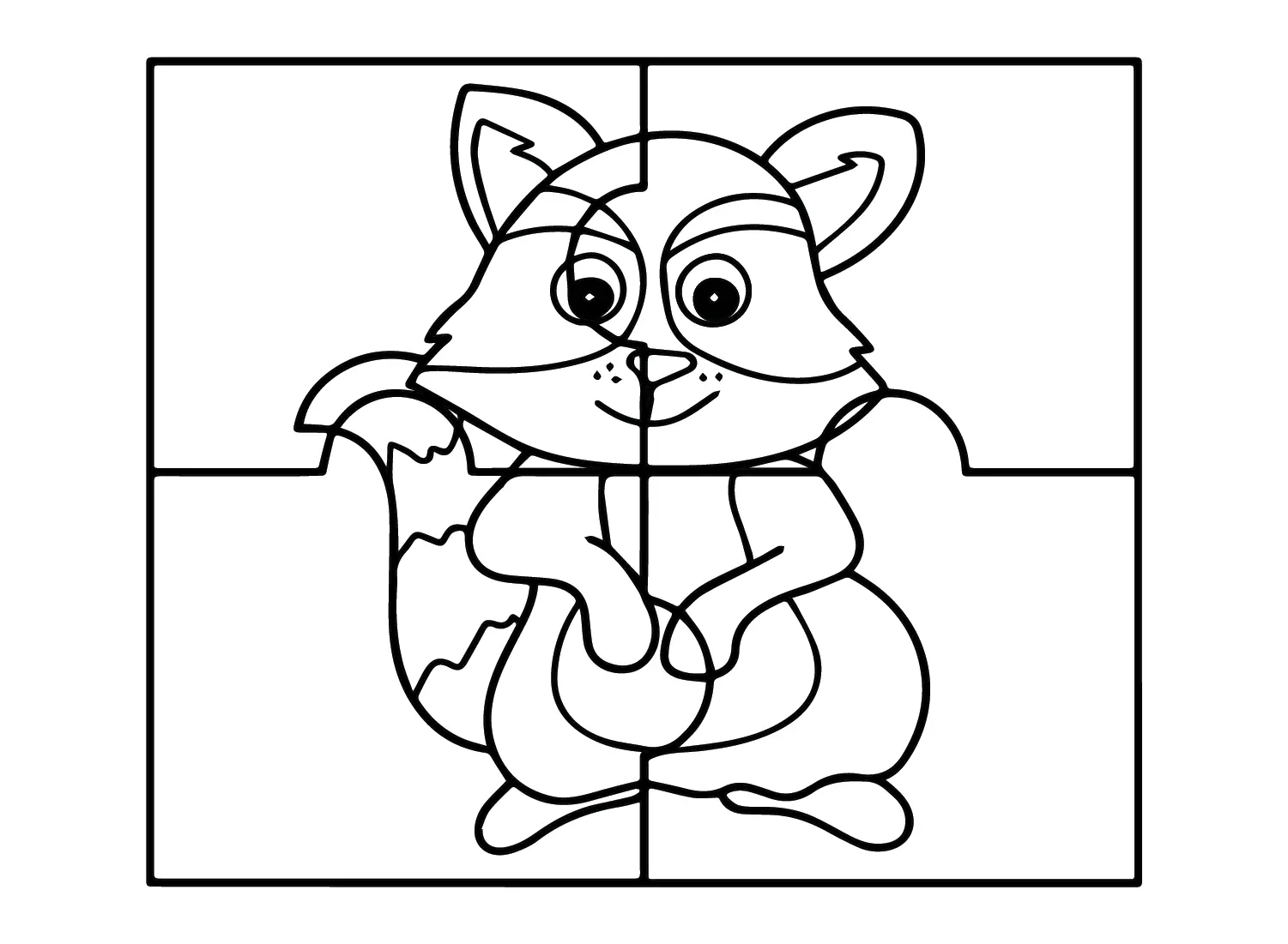 Jigsaw Puzzle Coloring Pages 18