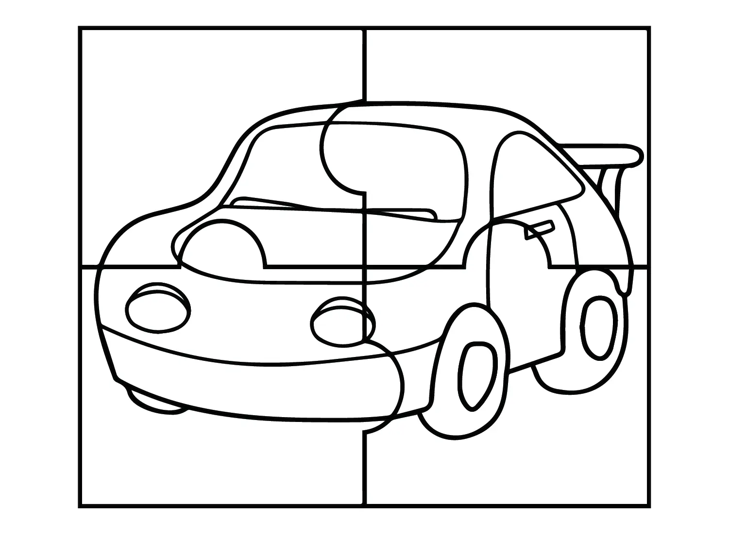 Jigsaw Puzzle Coloring Pages 5