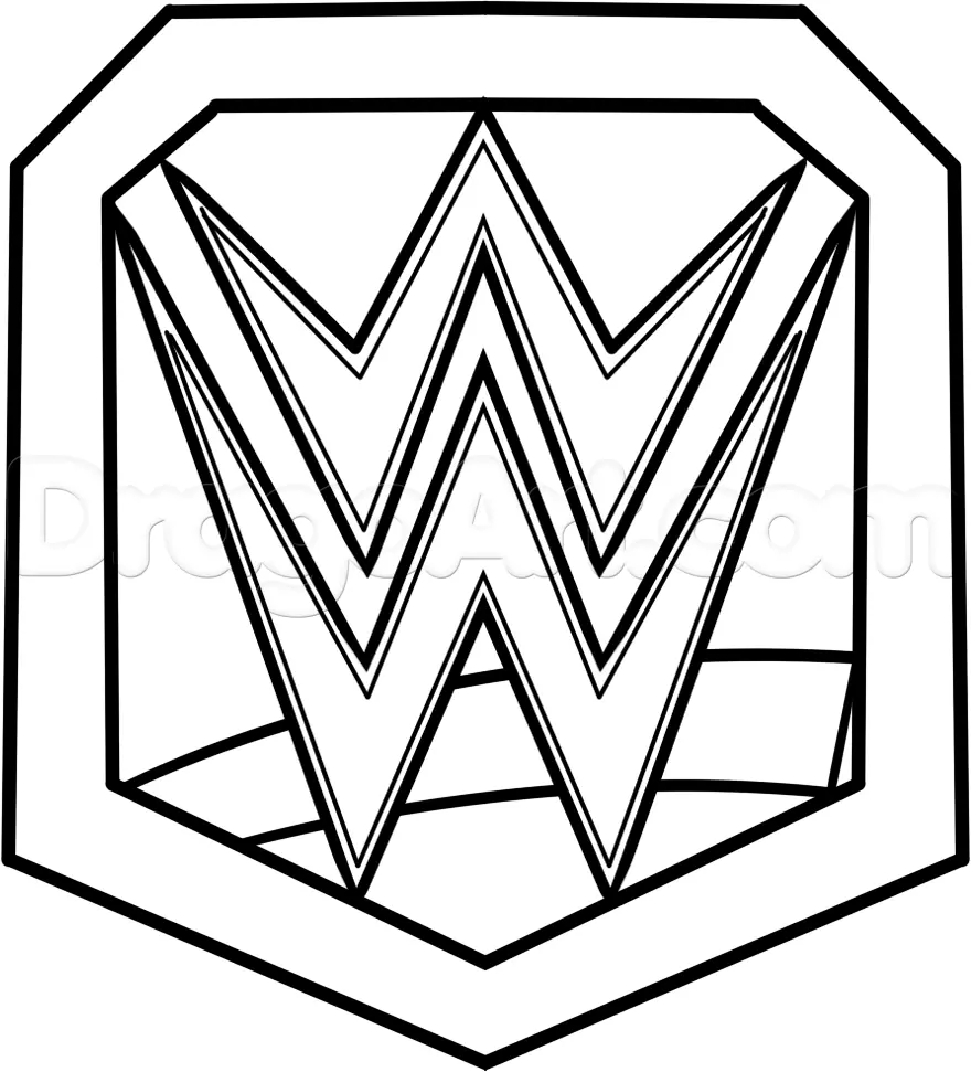 John Cena Coloring Pages 34