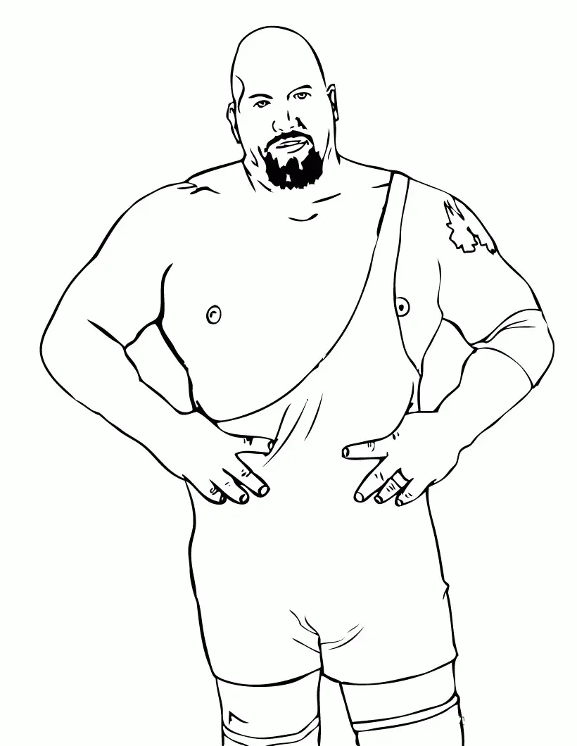 John Cena Coloring Pages 6