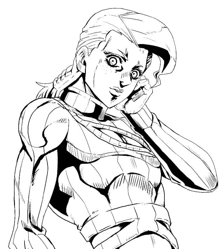 JoJo's Bizarre Adventure Ausmalbilder 28