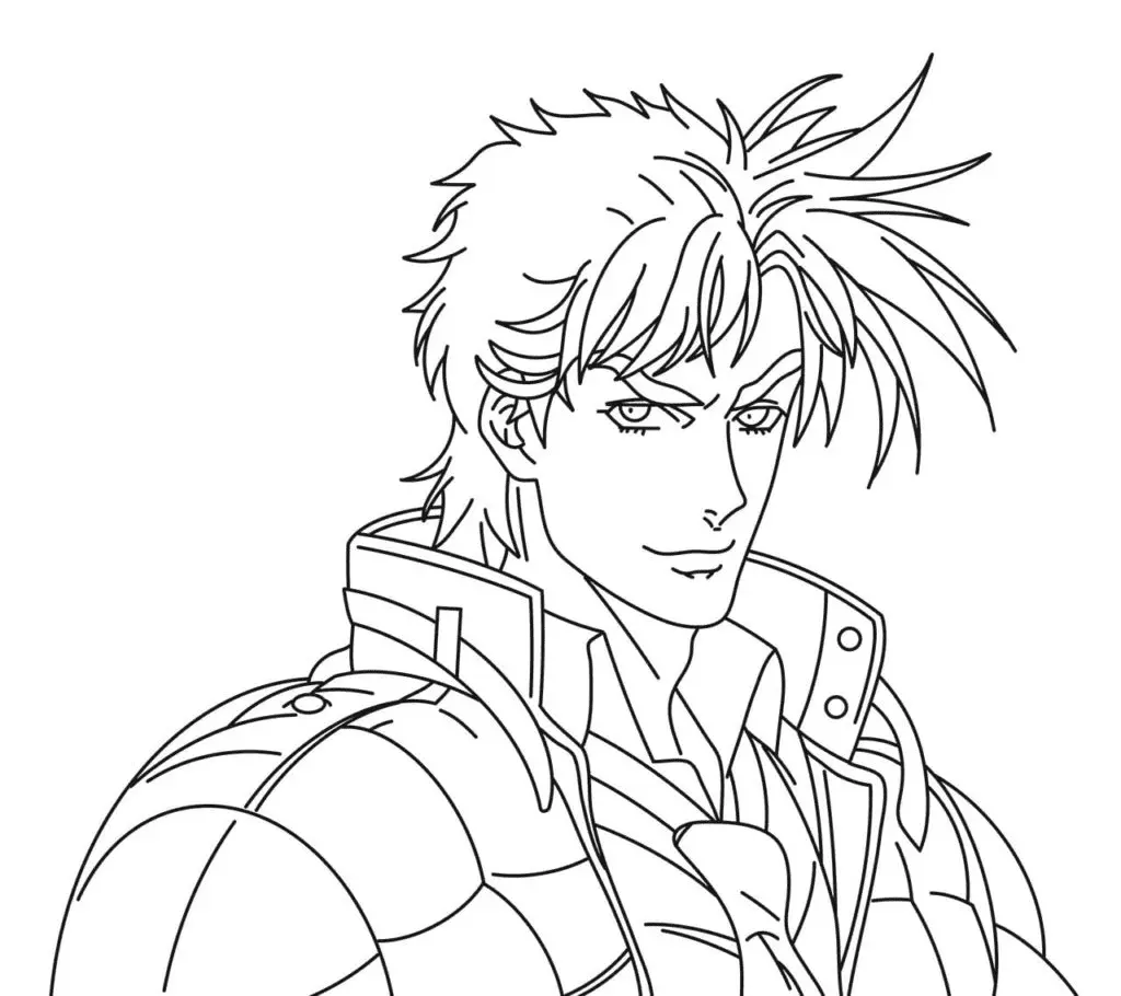 JoJo's Bizarre Adventure Ausmalbilder 35