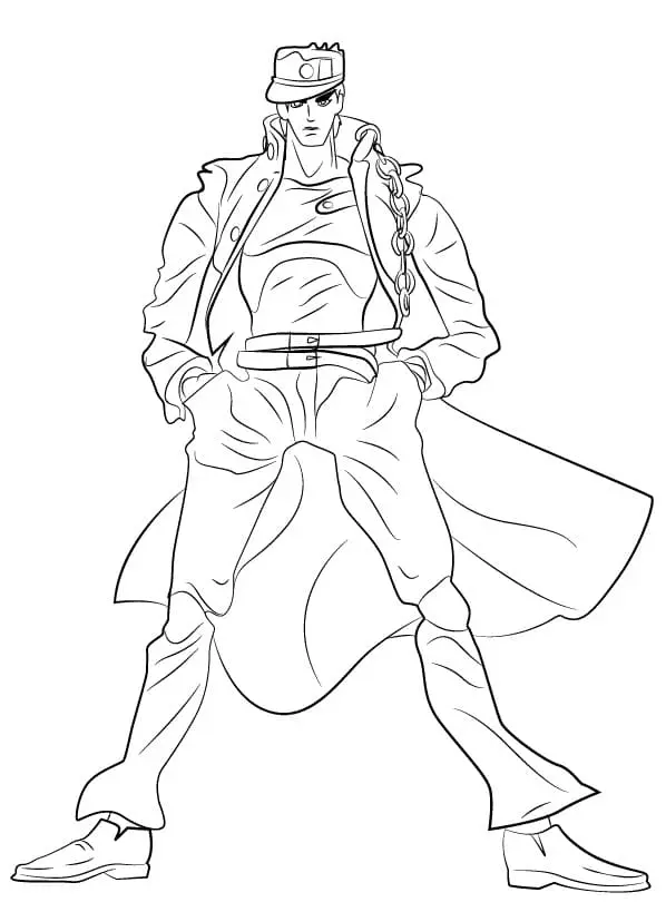 JoJo's Bizarre Adventure Ausmalbilder 39