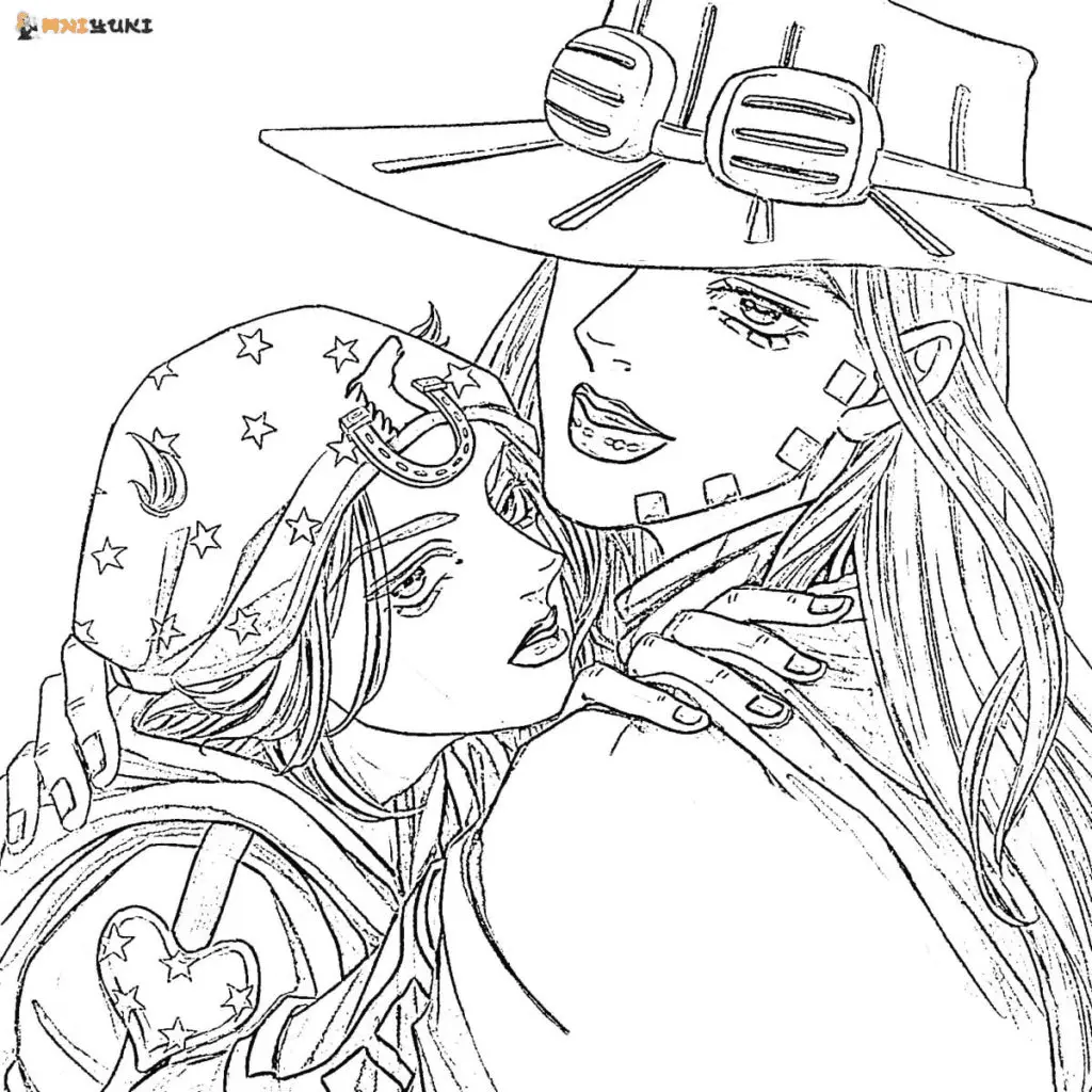 JoJo's Bizarre Adventure Ausmalbilder 40