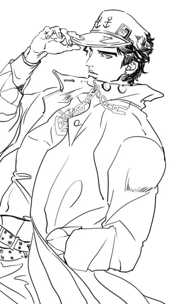JoJo's Bizarre Adventure Ausmalbilder 41