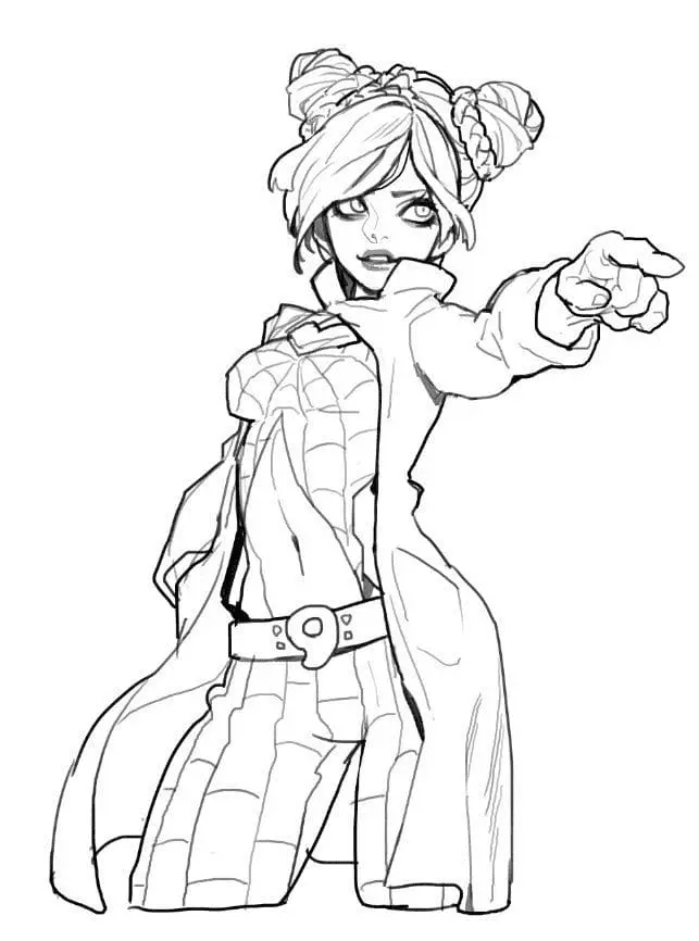JoJo's Bizarre Adventure Ausmalbilder 53