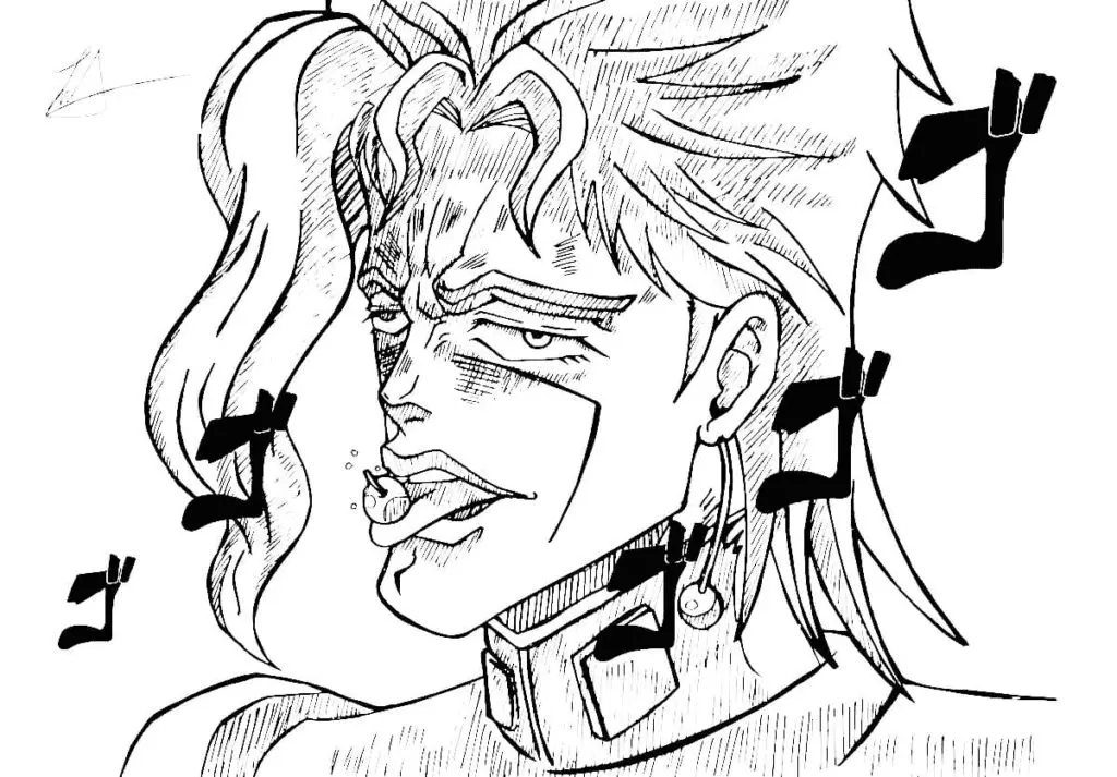 JoJo's Bizarre Adventure Ausmalbilder 56