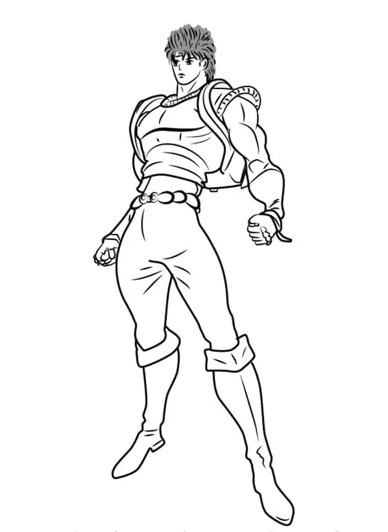 JoJo's Bizarre Adventure Ausmalbilder 60