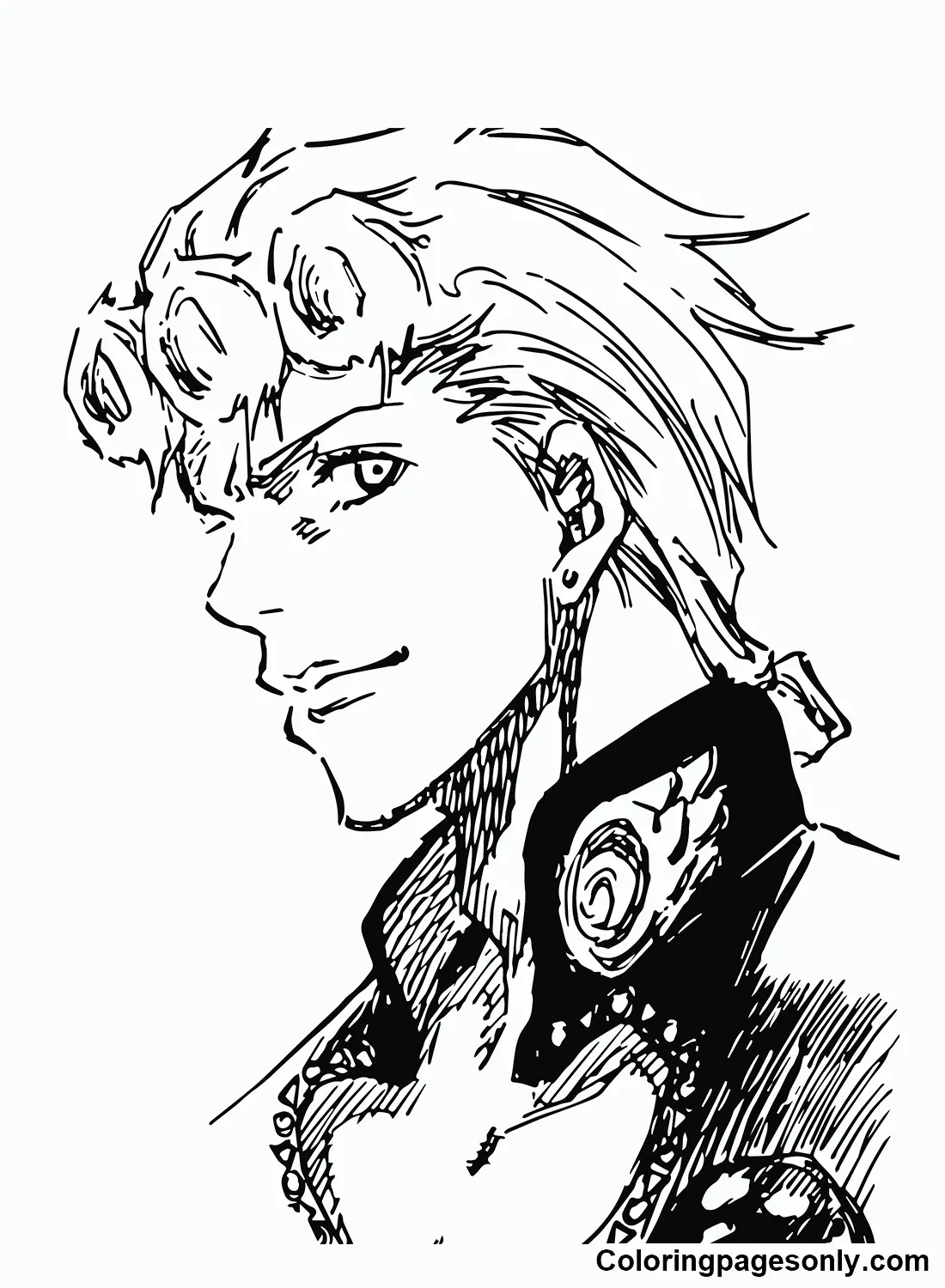 JoJo's Bizarre Adventure Ausmalbilder 64