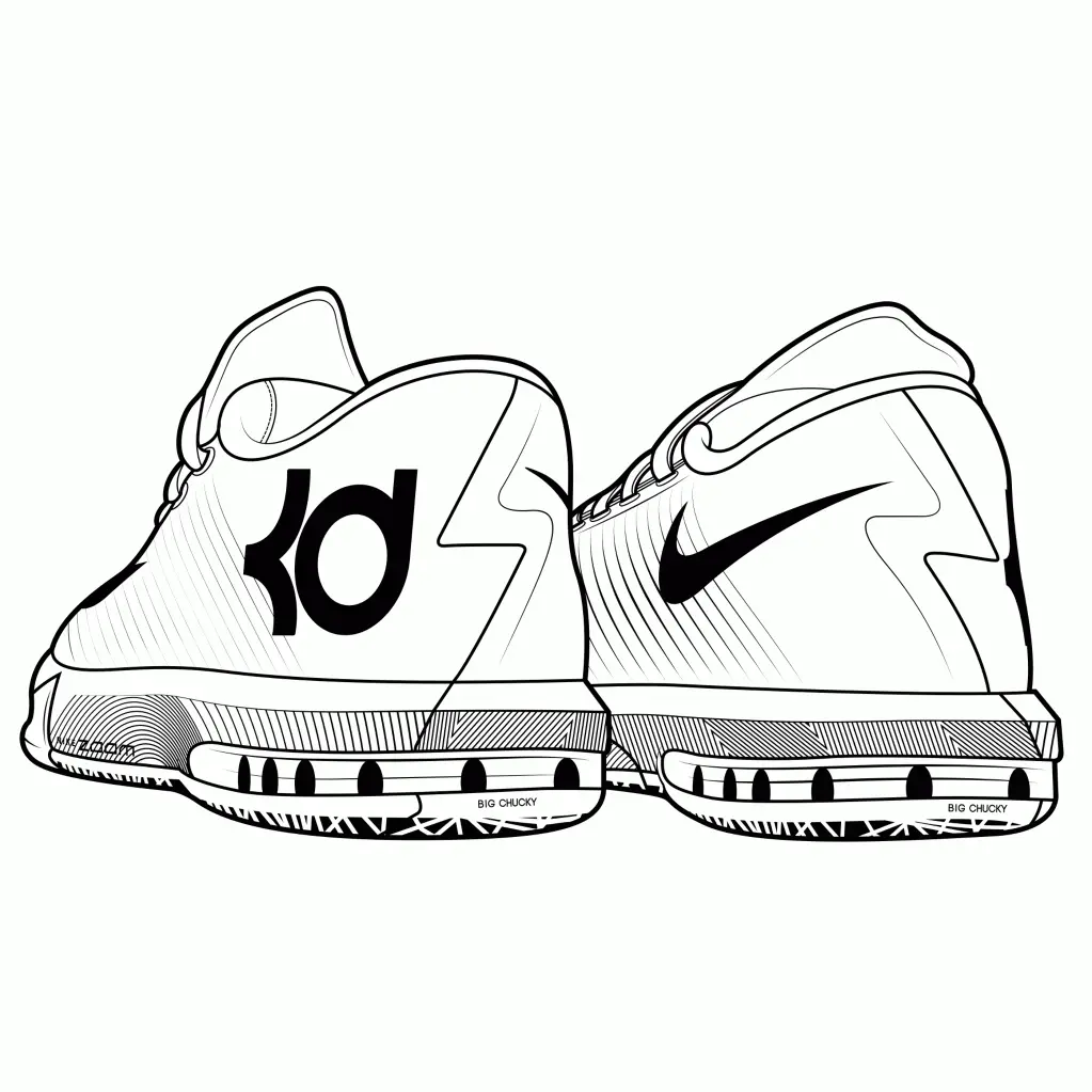 Jordan 4 Coloring Pages 12