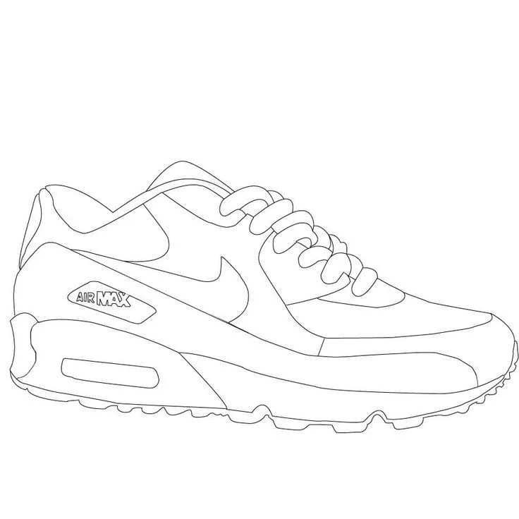 Jordan 4 Coloring Pages 14