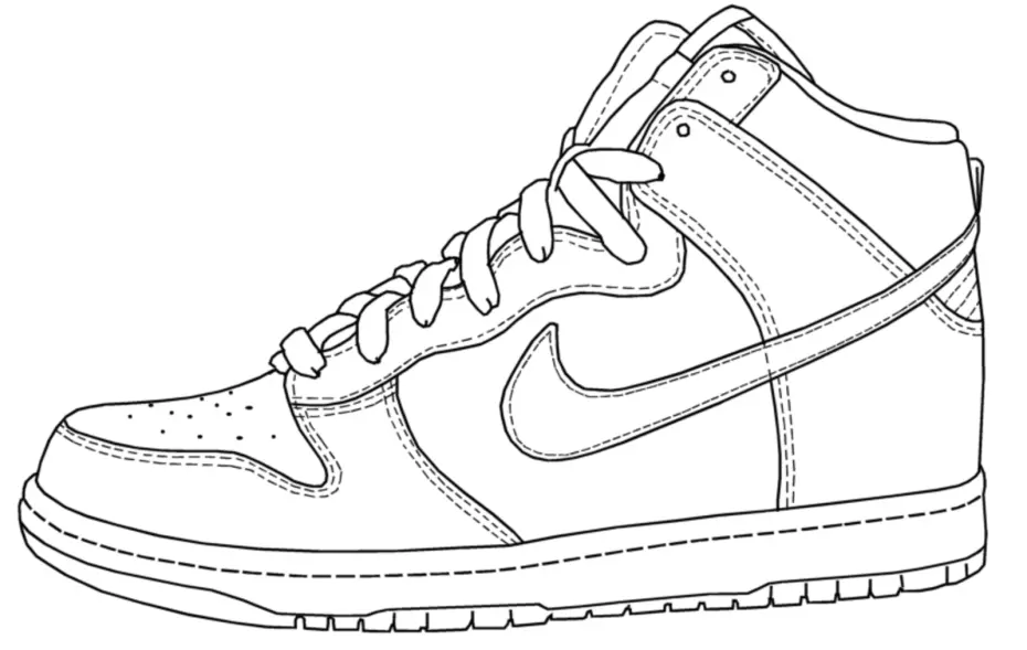 Jordan 4 Coloring Pages 15