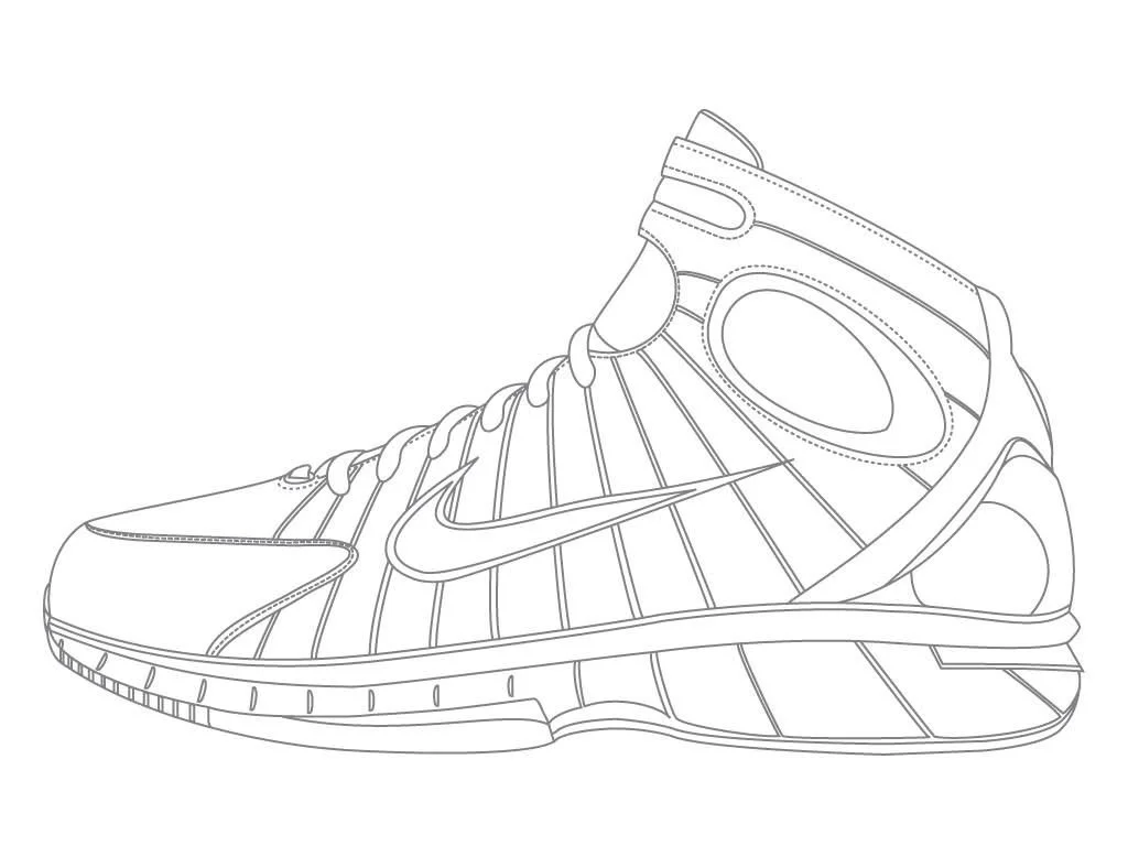 Jordan 4 Coloring Pages 29