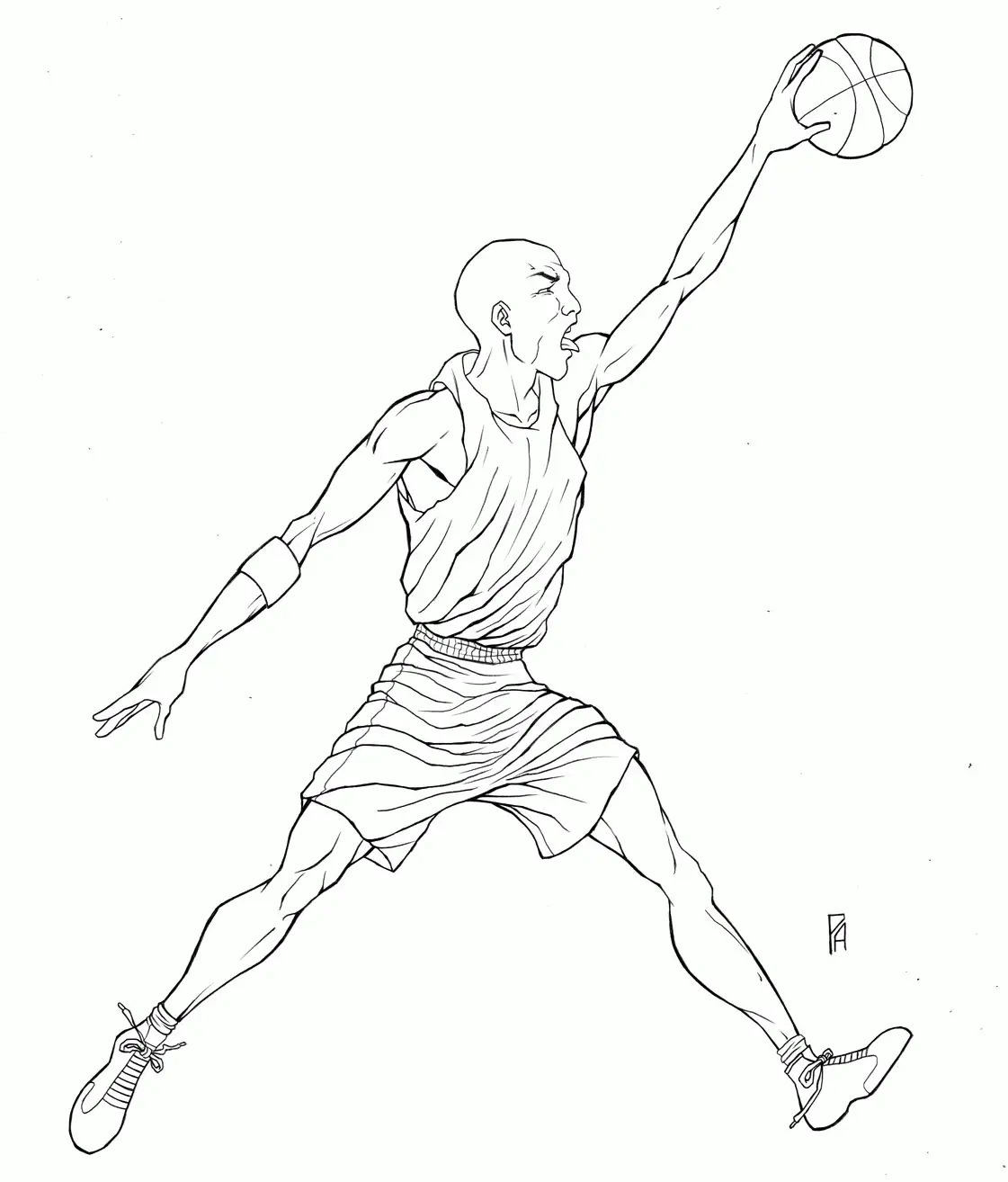 Jordan 4 Coloring Pages 31