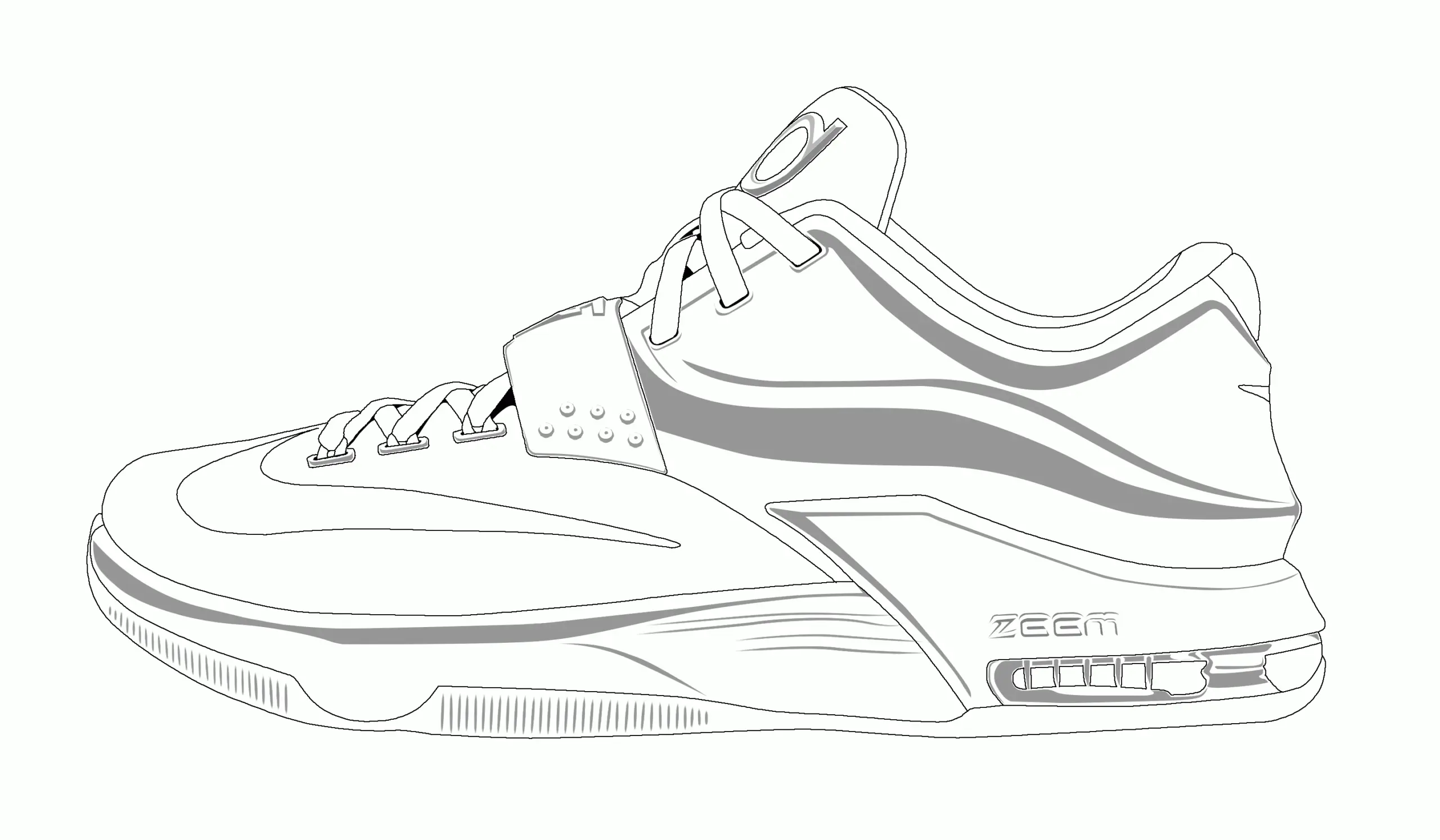 Jordan 4 Coloring Pages 5